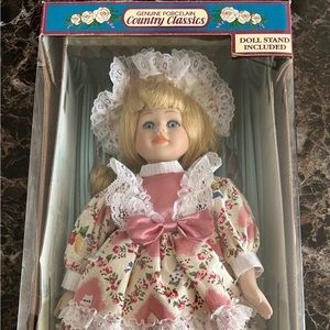 Soft Expressions Porcelain Country Collection Doll